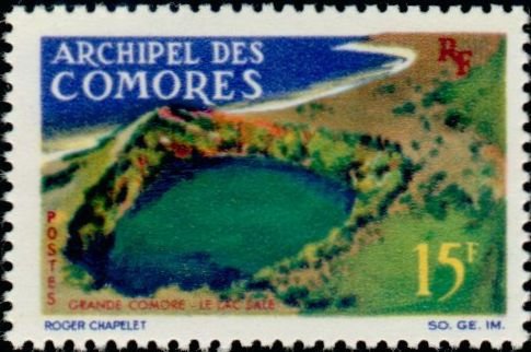 The Salt Lake of Grande Comore