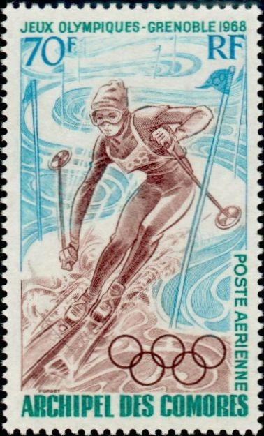 X Winter Olympic Games in Grenoble