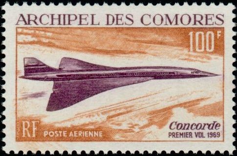 Maiden Flight of the Concorde Supersonic Airliner
