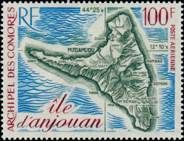 The island of Anjouan (Nzwani)