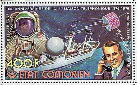 First Earth-Moon-Earth Telephone Communication - 400 CF
