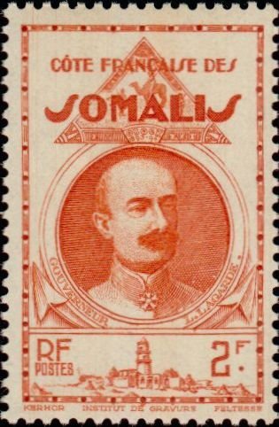 Governor Léonce Lagarde - 2 franc