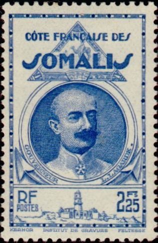 Governor Léonce Lagarde - 2.25 franc