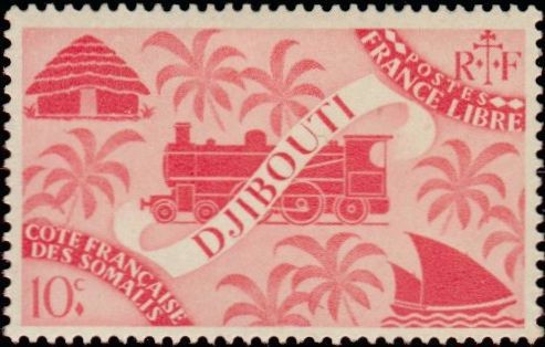 The Franco-Ethiopian Railway - 10 centime