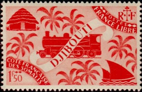 The Franco-Ethiopian Railway - 1.5 franc