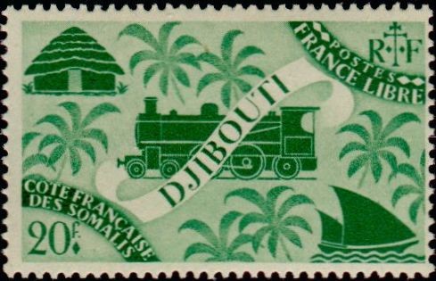 The Franco-Ethiopian Railway - 20 franc