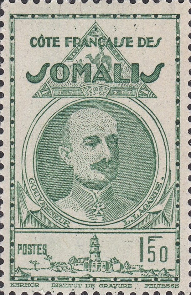 Governor Léonce Lagarde - 1.5 franc
