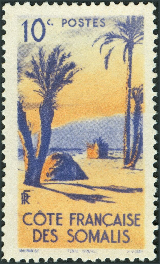 The Danakil Desert Settlements - 10 centime