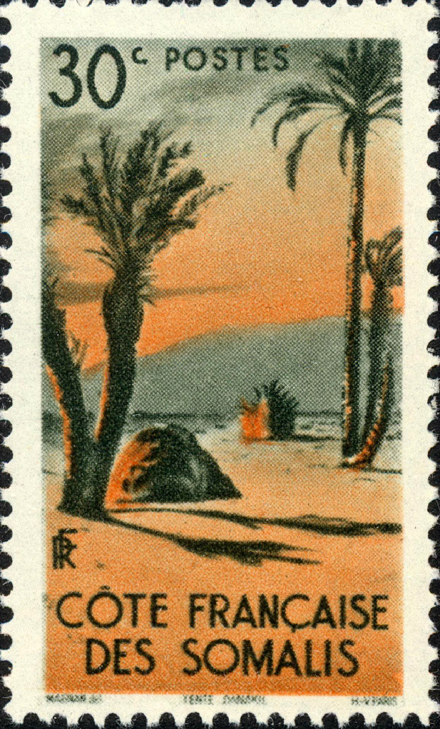 The Danakil Desert Settlements - 30 centime
