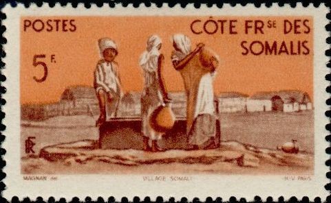 The Somali Village Well - 5 franc