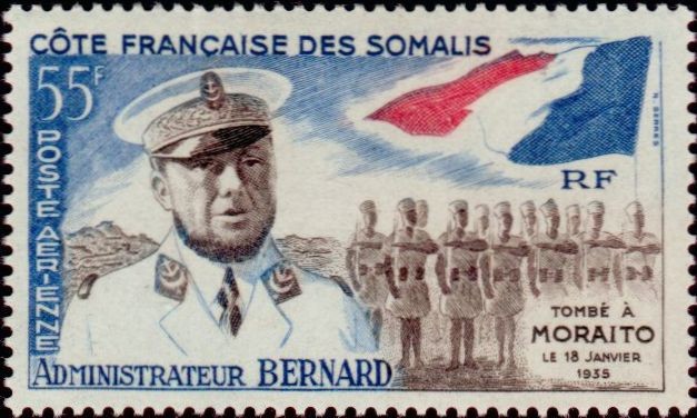 Memorial of Administrateur Bernard  The Clash at Moraito