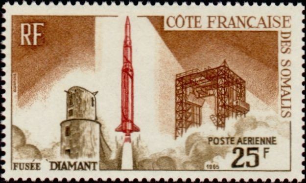 Launch of the First French Satellite to Hammaguir