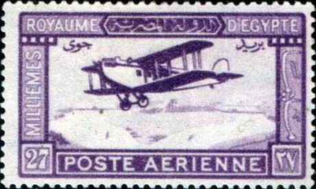 De Havilland Plane over the Pyramids - 27 millieme