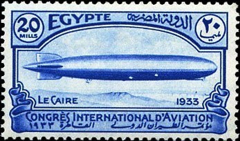 International Aviation Congress at Cairo - 20 millieme