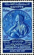 The Montreux Conference of 1937 - 20 millieme