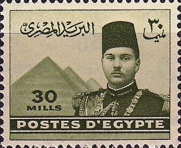 King Farouk (1920-1965) - 30 millieme