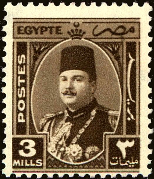 King Farouk (1920-1965) - 3 millieme