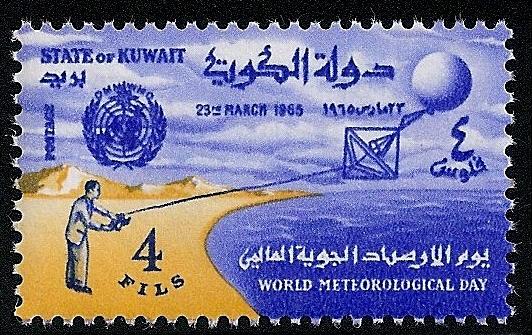 5th World Meteorological Day, - 4 fils