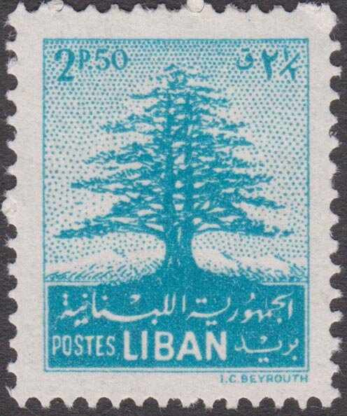 Cedar of Lebanon - 2.5 piastre