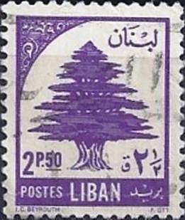Cedar of Lebanon - 2.5 piastre