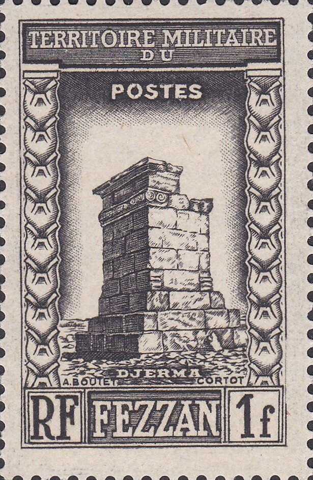 Ancient Ruins of Germa (Djerma) - 1 franc