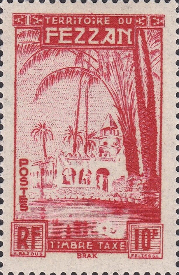 Oasis of Brak  - 10 franc