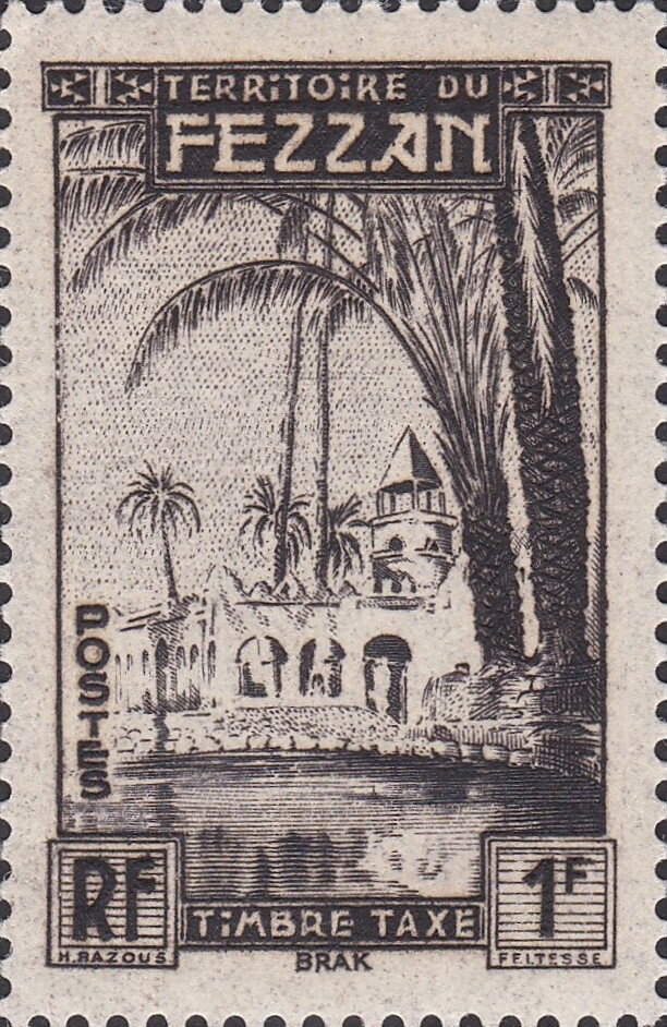 Oasis of Brak  - 1 franc