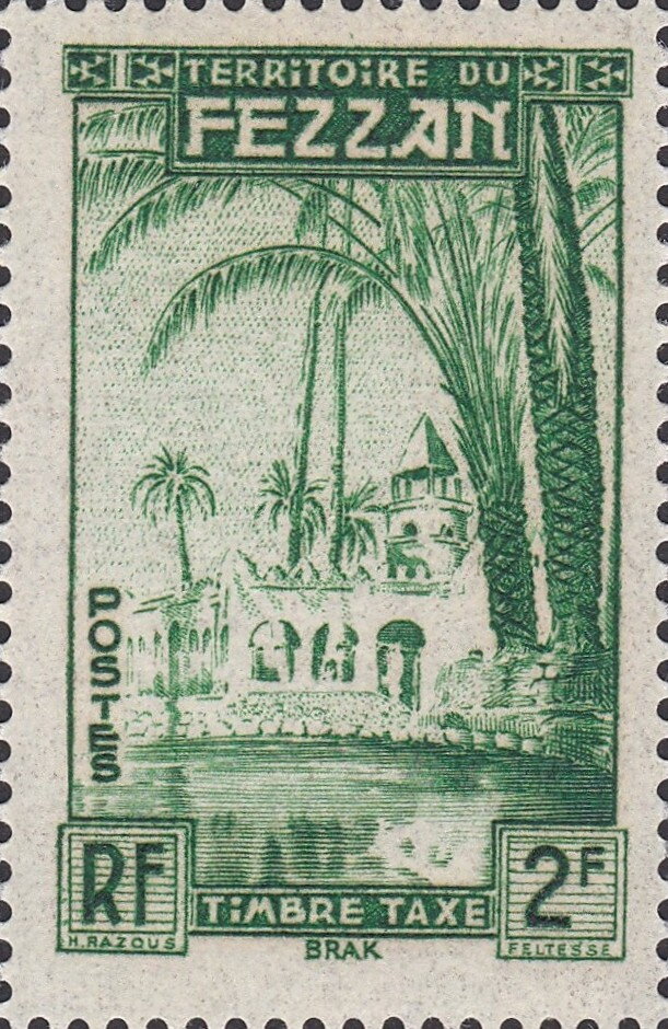 Oasis of Brak  - 2 franc
