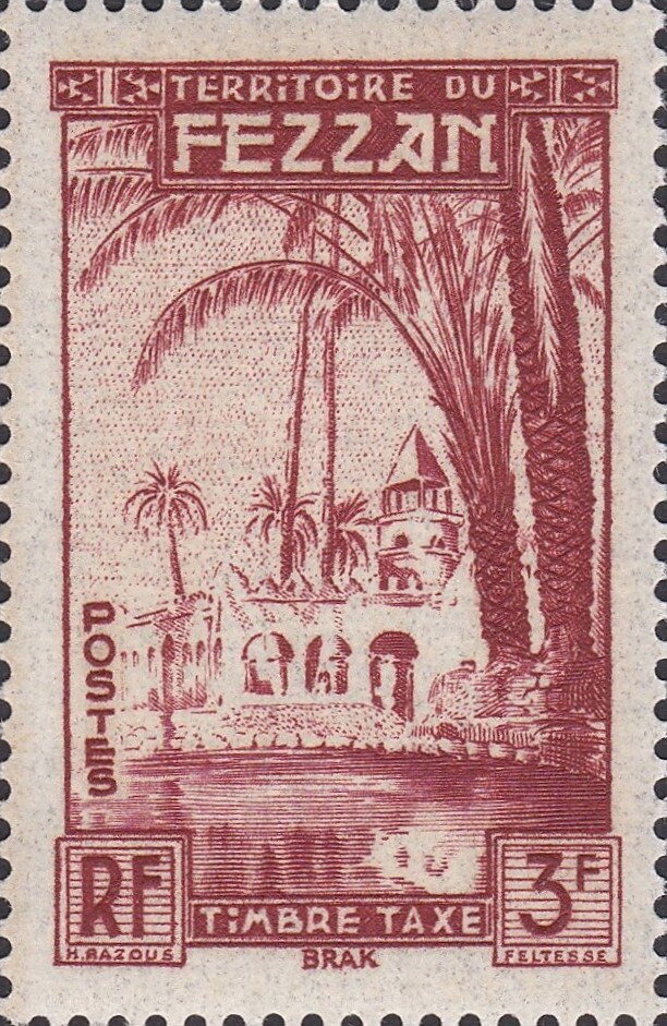 Oasis of Brak  - 3 franc