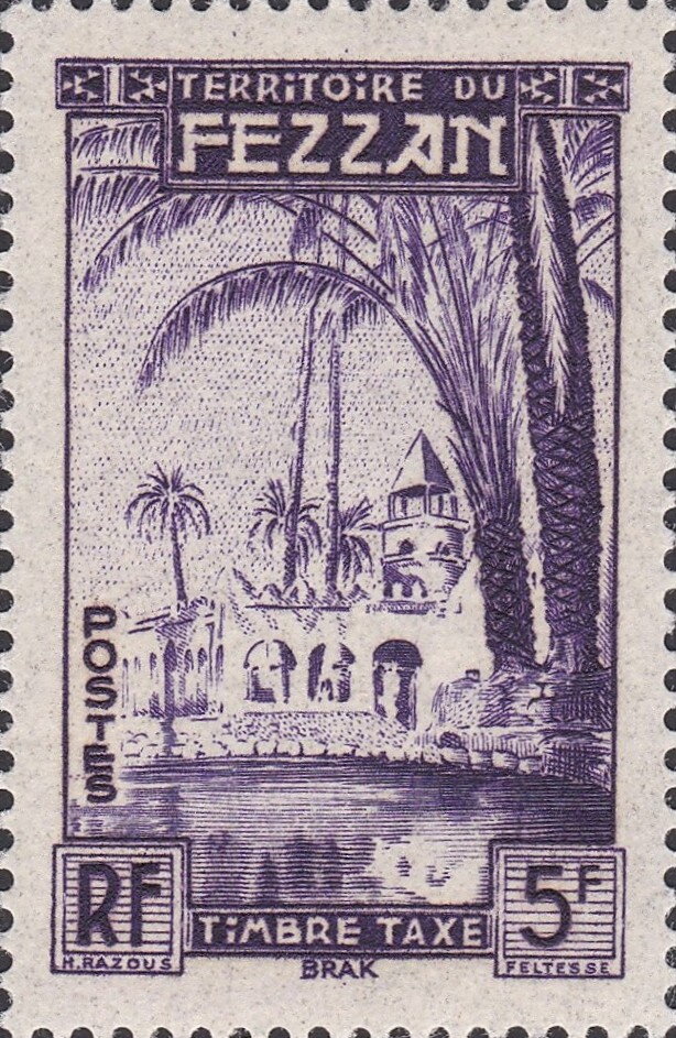 Oasis of Brak  - 5 franc