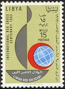International Red Cross Centenary - 15 millieme