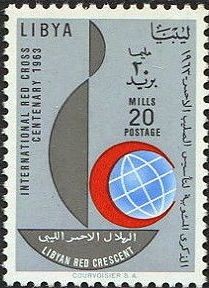 International Red Cross Centenary - 20 millieme
