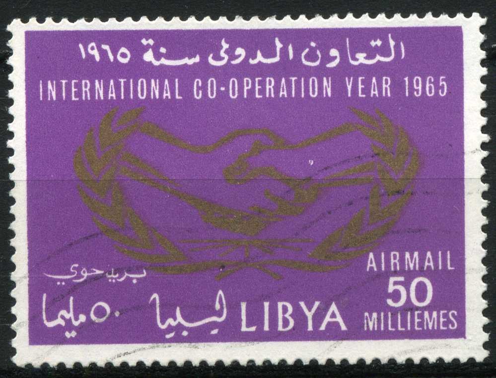 International Cooperation Year 1965 - 50 millieme