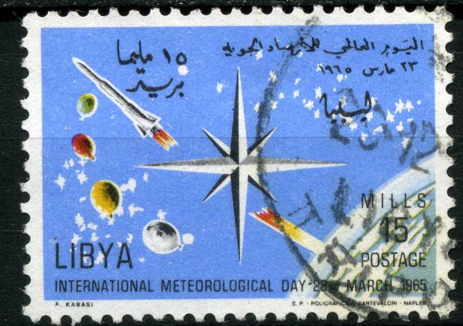 International Meteorological Day 1965 -  15 millieme