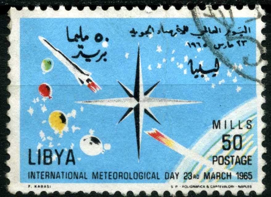 International Meteorological Day 1965 -  50 millieme