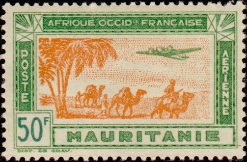Caravan and Airplane - 50 franc