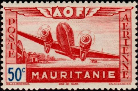 Twin-engine Airplane - 0.5 franc