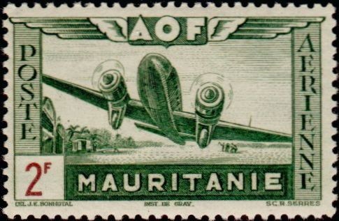 Twin-engine Airplane - 2 franc