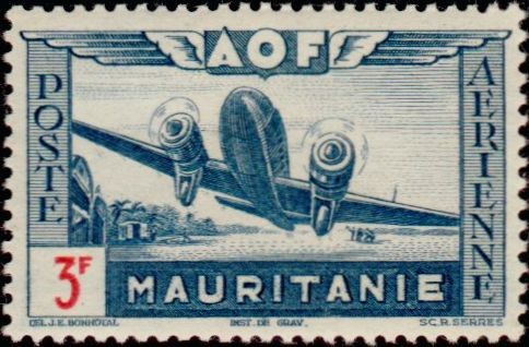 Twin-engine Airplane - 3 franc