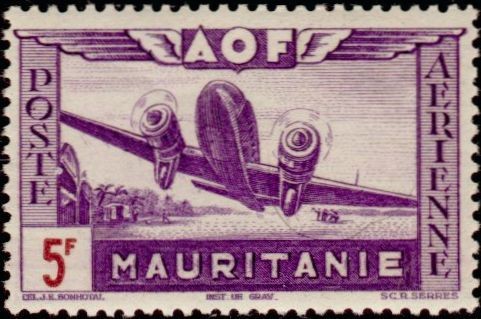 Twin-engine Airplane - 5 franc