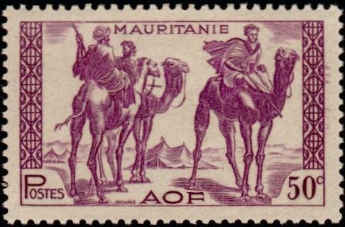 Warriors on Dromedary (Camelus dromedarius)- 50 centime