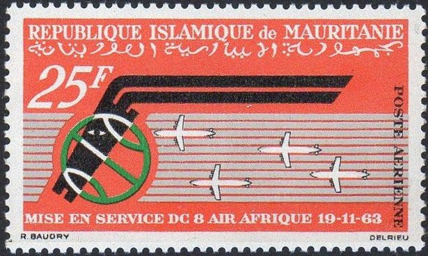 Introduction of the Air Afrique DC-8 Jetliner