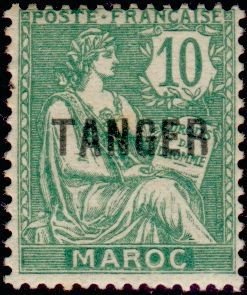 French Tangier 1923–1924 – 10c