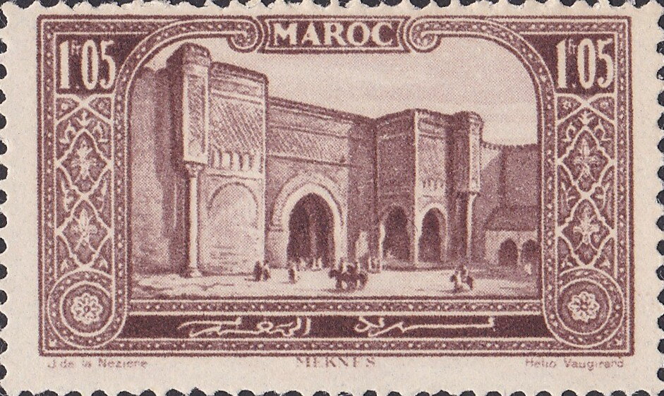 Bab Mansour, Meknes -  1.05  franc