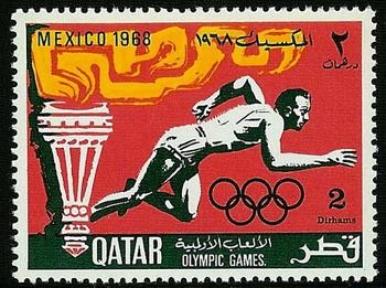 1968 Mexico City Summer Olympic Games - 2 dirham
