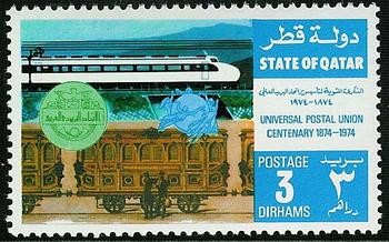 Centenary of the Universal Postal Union (1874-1974) - 3 dirham