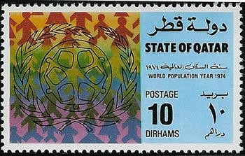 World Population Year 1974 - 10 dirham