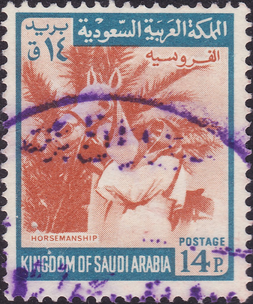 Horsemanship in Saudi Arabia - 14 piastre