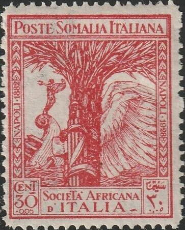 46th Anniversary of the Società Africana d'Italia - 35 centesimo
