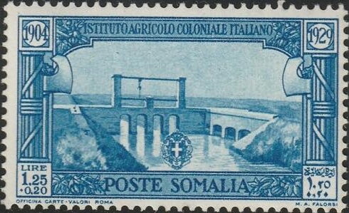 25th Anniversary of the Istituto Agricolo Coloniale Italiano - 1.45 lira